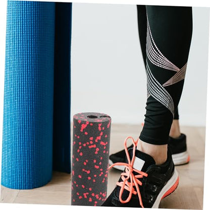 TOYANDONA Portable Compact Roller Hard Foam Massage Roller for Muscle Relaxation Lightweight and Hollow Design for Travel Fitness and Backbend Exercises