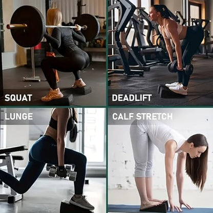 Squat Wedge - Slant Board Calf Stretcher Incline Board, Adjustable Lightweight EPP Squat Wedges, 520 lbs Slant Board for Calf Stretching, For exercise, squatting, ankle mobilization and physical therapy