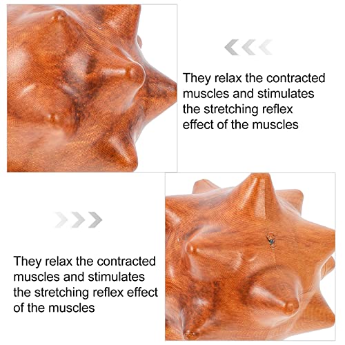 2pcs Hand Massage Balls for Finger Therapy Multifunctional Massage Supplies for Office and Home Use for Relaxation and Mobility Recovery