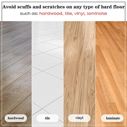 Felt Furniture Sliders for Hardwood Floors, 16 PCS 3" Reusable Furniture Movers Sliders for Hard Surfaces, Move Your Furniture Easily and Safely! - size: 3 inch 16 PCS