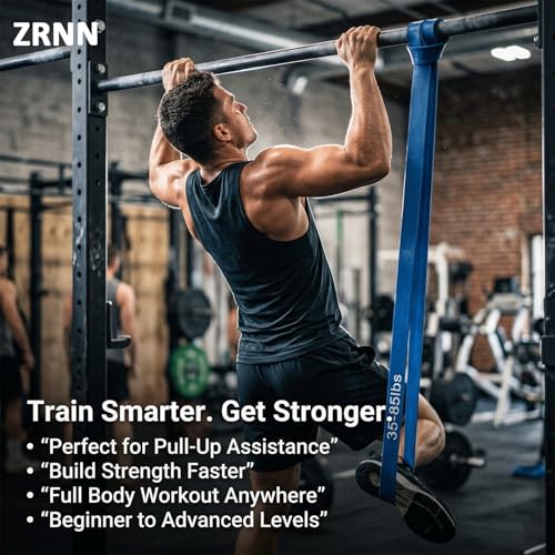 Resistance Bands, Pull Up Assistance Bands Set for Men & Women, Exercise Workout Bands for Working Out, Pull Up Bands, Body Stretching, Physical Therapy, Muscle Training