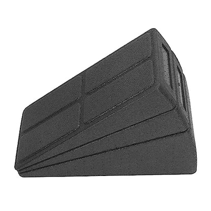 ZJchao Slant Board Calf Stretcher Board Ankle Stretch Board for Squats Adjustable 3Pcs EPP Foam Incline Blocks for Calf Stretching Plantar Fasciitis Relief with 8.5 & 17 Degrees Angles
