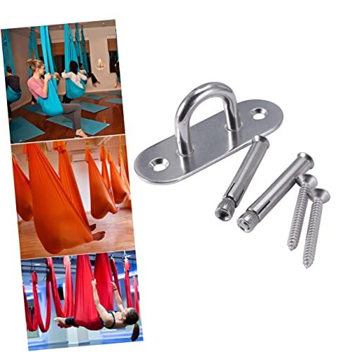 BESPORTBLE 2pcs Fan Stand Gymnastic Rings Trainer Bracket for Yoga Fixed Disk Ceiling