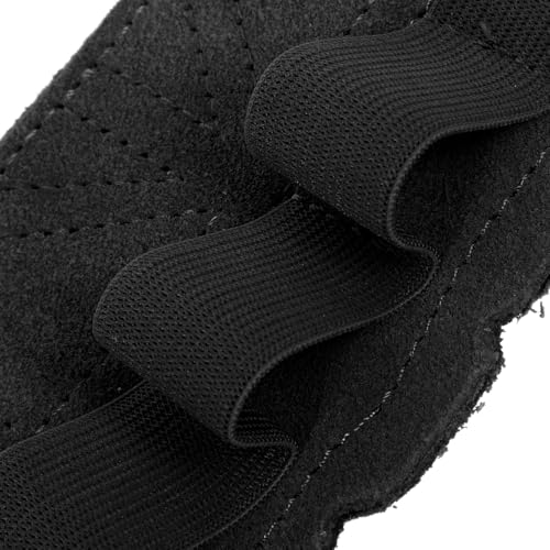 Pull up Grips Weight Lifting Gloves 2pcs Fingerless Gym Hand Grips Palm Protectors for Men and Women Fitness Training