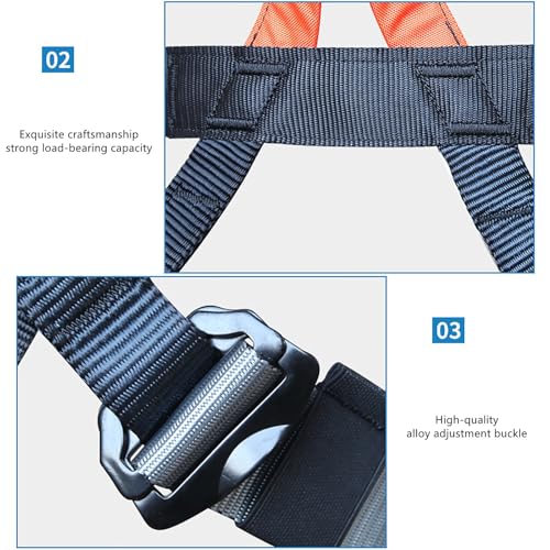 Bungee Fitness Harness with Soft Pad, Heavy Duty Sling Bungee Workout Dance Jumping Safety Waist Belt for Home Gym