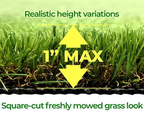 VViViD Artificial Grass Synthetic Weatherproof Vinyl Turf Mat Roll (1ft x 3.33ft (40 Inch))