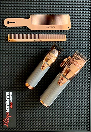 BaBylissPRO Barberology Rubber Mat - BWSM1 Black, 1 Pc Mat - style: Standard