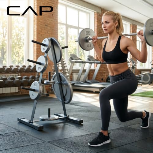 CAP Barbell Weight Plate Rack for 1-Inch Weight Plates