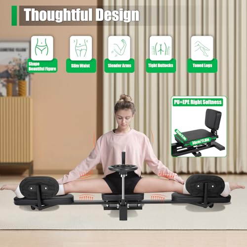 Leg Stretcher, Heavy Leg Stretcher Leg Split Machine for Flexibility Stretching Equipment Fitness Equipment, Fitness Beauty, Ballet, Yoga, Leg Stretcher Stretching Machine Split Leg Training