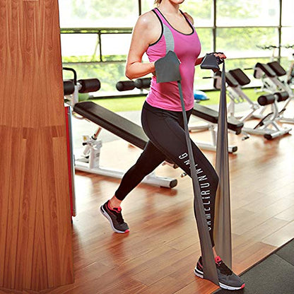 Resistance Bands, Elastic Exercise Bands for Home Workout, Physical Therapy, Recovery, Yoga, Pilates, Strength Training, Lightweight Fitness Band for Seniors, Adults, Pregnant Women