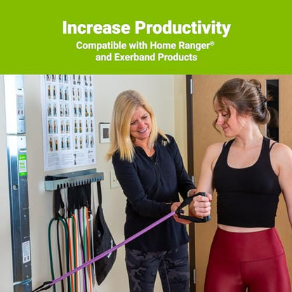 Web Slide Single Rail, Stainless Steel - Perfect for Dynamic Warm-ups, CrossFit, Stretching, and Strength Building - Physical Rehab Equipment for Clinic, Home, or Gym