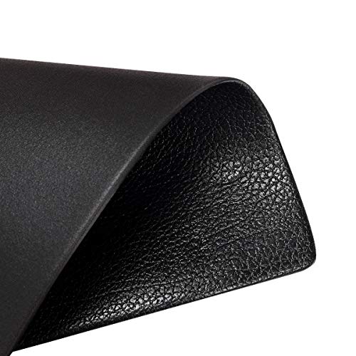 Goplus Thicken Treadmill Mat for Hardwood Floors High Density Waterproof PVC, Floor Protector Pad for Exercise Equipment for Home and Gym Use, Large Size - style: 5' x 2' x 0.2''