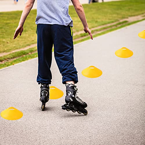 10/20/50 Pcs Agility Soccer Cones Portable Football Training Disc Cones Sports Cones for Drills, Field, Workout