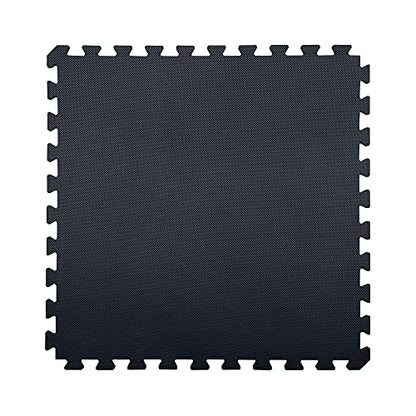 Flooring Inc's 5/8" Premium Soft Foam Gym Mat, High-Density Gym Flooring for Home Gym, Interlocking Foam Tiles for Home Gym, Playroom & More