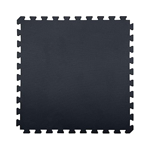 Flooring Inc's 5/8" Premium Soft Foam Gym Mat, High-Density Gym Flooring for Home Gym, Interlocking Foam Tiles for Home Gym, Playroom & More