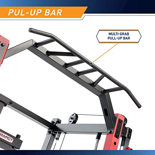 Marcy Smith Machine Cage System Home Gym Multifunction Rack, Customizable Training Station - style: Home Gym Cage Only SM-4033