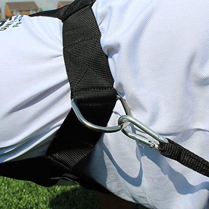 Fitness Health FH Heavy Duty Harness Resistor Resistance Power Training with Pulling Straps | Strength Rugby Football Training Equipment