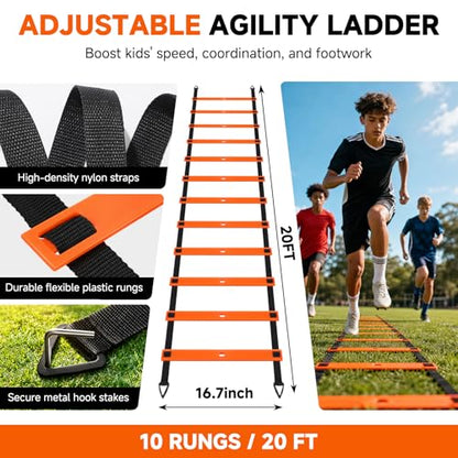 2 Pack Kids Soccer Goals for Backyard Set, 4x3 ft Pop Up Soccer Goal - color: Black Orange