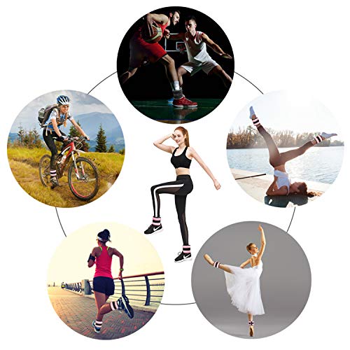 Ankle/Wrist Weights, Small Leg Arm Hand Cuff Weights for Women Kids, Exercise Equipment with Adjustable Straps for Fitness Gym Dancing Walking Jogging Gymnastics Aerobics (1 Pair)