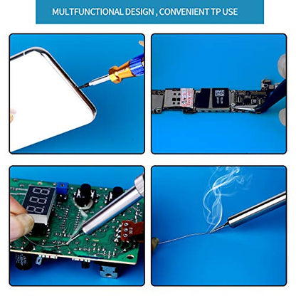 S-130 Insulation Silicone Soldering Mat Repair Mat, Heat Resistant Silicone Work Mats 932°F with Scale Ruler and Screw Position for Soldering, CellPhone Electronics Repair, Size: 13.8 x 9.8 inch