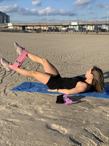 Thigh Resistance Bands Booty Butt Legs Set of Three Non Slip Fabric Women Men Unisex