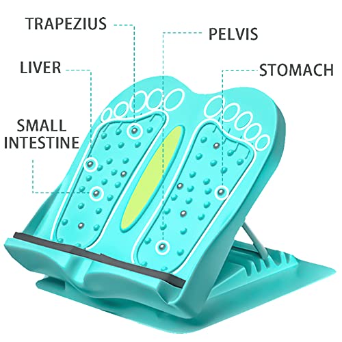 Yoga Massage Board Fitness Pedal Stretcher Folding Stretching Board Adjustable Foot Calf Stretcher Board Stretching Tool Board