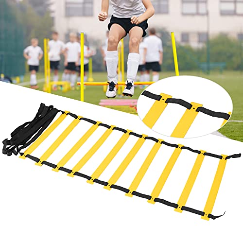 Agility Ladder Training Speed Ladder Stairs Professional Polypropylene Footwork Ladder for Soccer Fitness with Storage Bag