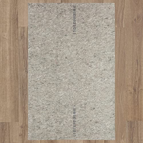 Mohawk Home Non Slip Rug Pad 8' x 10' - 1/4" Thick Felt + Latex Rubber Gripper - Dual Surface Cushion for Hardwood, Carpet, Tile Floors, Made in USA - size: 8' x 10' (Rectangular), style: 1/4 Inch Dual Surface Rug Pad