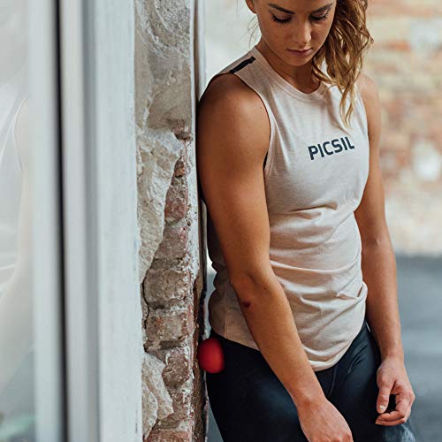 PICSIL Lacrosse Ball for Men & Women - Massage Ball for Pilates, After Training or Rehabilitation