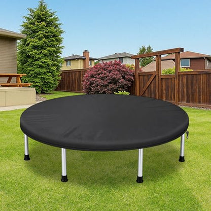 Klmnop 40 Inch Mini Trampoline Cover, Waterproof Protective Fitness Trampolines Round Cover fit Indoor/Outdoor Rebounders for Adults and Toddlers(Not Spring Covers, Black)