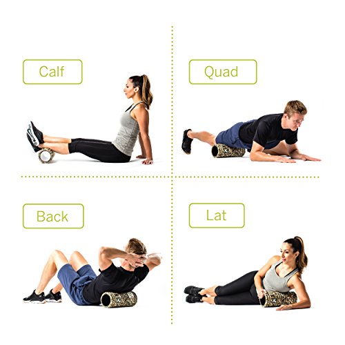 TriggerPoint Grid 1.0 Foam Roller - 13" Multi-Density Massage Roller for Deep Tissue & Muscle Recovery - Relieves Tight, Sore Muscles & Kinks, Improves Mobility & Circulation - Targets Key Body Parts - color: Camo
