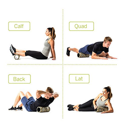 TriggerPoint Grid 1.0 Foam Roller - 13" Multi-Density Massage Roller for Deep Tissue & Muscle Recovery - Relieves Tight, Sore Muscles & Kinks, Improves Mobility & Circulation - Targets Key Body Parts - color: Camo