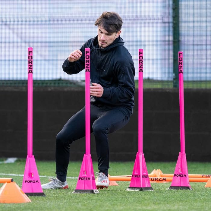 FORZA Cone & Hurdle Training Sets | Improve Your Speed & Agility Skills - Available in 3 Styles and 8 Colors