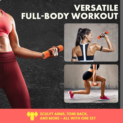 Squatz Adjustable Dumbbell Set 70-140LB Adjustable Dumbbells For Home Gym, Anti-Slip Handle With Heavy‑Duty Plates, Exercise Fitness Dumbbells For Home Gym Strength & Weight Training
