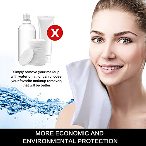 Microfiber Facial Cloths Fast Drying Washcloth 12inch x 12inch White 2 pack - color: White, size: 1 Count (Pack of 2)