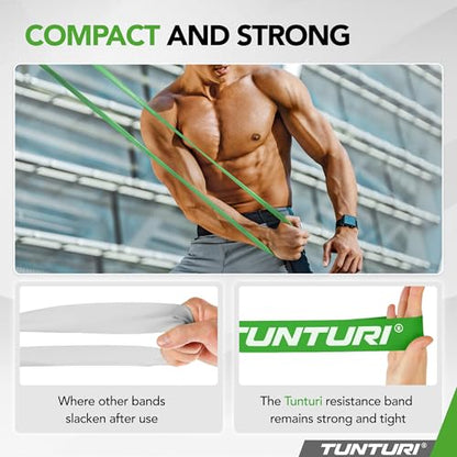 TUNTURI Power Band - Heavy, Blue - 14TUSCF030