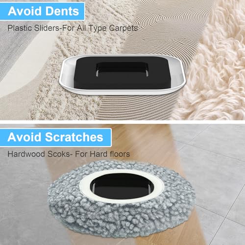 New Upgrade Furniture Sliders, Furniture Movers Sliders for Carpets and Hardwood Floor, Protect Floor and Easily Move Furniture