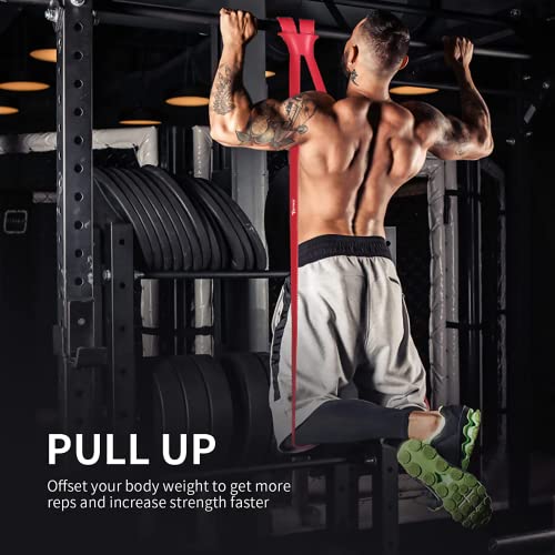 Spike Latex Heavy Resistance Band for Exercise Workout Pull Up Bands Home Exercise Bands Gym Resistance Bands Loop Bands Toning Bands for Men and Women