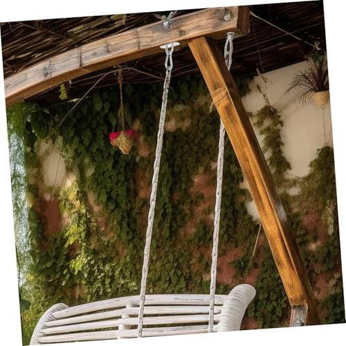 Kisangel 2pcs Fan Stand Trainer Bracket for Yoga Gymnastic Rings Ceiling Mount for Gymnastics Ring Fixed Disk Stainless Steel