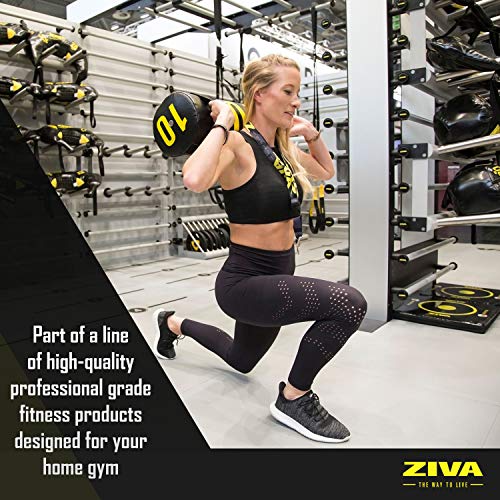ZIVA Power Sandbag – Pre-Weighted Training Bag with Multiple Handles for Full-Body Strength & Conditioning – Heavy-Duty, No-Fill Needed (10–50 lb)