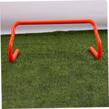 Yardwe 3pcs Adjustable Hurdles Set for Soccer Basketball and Football Training Portable Detachable Agility Equipment for Speed and Agility Drills Lightweight and Compact Design