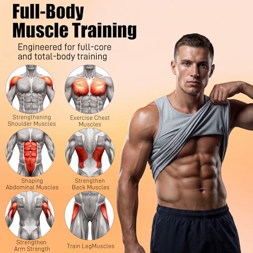 Orange Ab Roller Wheel with Knee Mat & Automatic Rebound – Ab Wheel Roller for Core Strength Ab Roller Wheel for Women Men