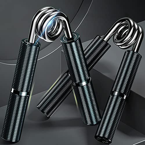 Silver Metal Hand Grip Set, 50LB-400LB No Slip Heavy-Duty Grip Strengthener Great Wrist & Forearm Hand Exerciser, Home Gym, Hand Gripper Grip Strength Trainer - color: 7Pack(50+100+150+200+250+300+350LB), size: 7Pack(50LB-350LB)