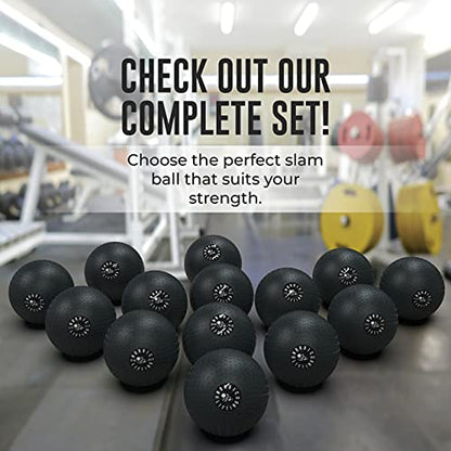 Nordic Lifting Dead Weight Slam Ball for Crossfit - Textured Slamball for Core & Fitness Training