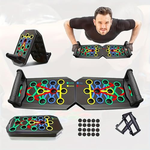 Portable Push Up Board, Strength Training Exercise, Home Workout, Upper Body Fitness, Calisthenics Exercising, Muscle Building.