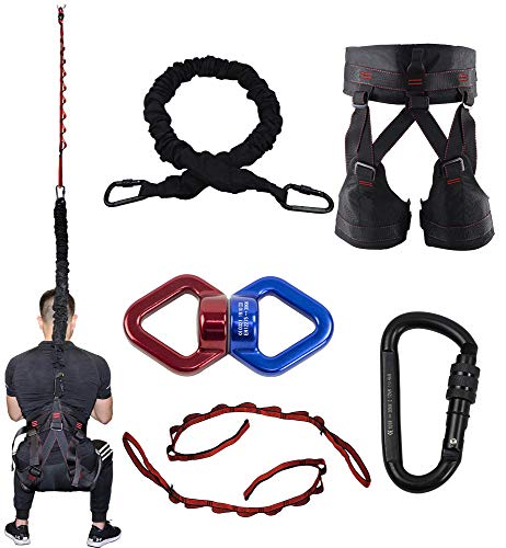 Pro Yoga Resistance Band - Heavy Duty Bungee Cord for Home Gym, Pilates & Agility Training (4 Weight Classes) - style: Weight Class -3