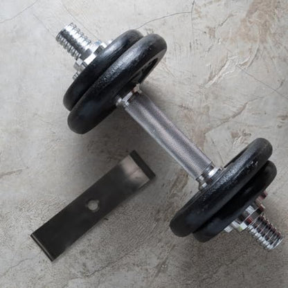 6Pcs Dumbbell Storage Rack Stable Dumbbell Saddles Replacement Weight Organizer for Home Gym Fitness Equipment 5.90X1.57X0.39In