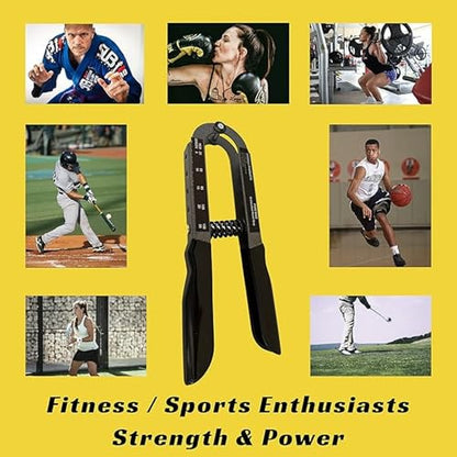 Stovall Adjustable Grip Strength Trainer | Professional Physical Therapy Hand Grip Exerciser | Rehab Hand Exerciser with Resistance