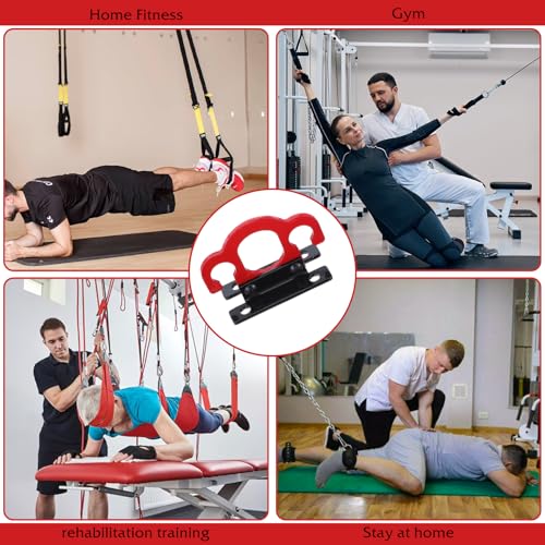 Resistance Band Wall Anchors,Workout Wall Mount Anchor,Band Wall Mounts Gym Anchor,Band Hooks, Space-Saving Wall-Mounted Clip for Home Gym Workouts,for Strength Training,Fitness,Physical Therapy