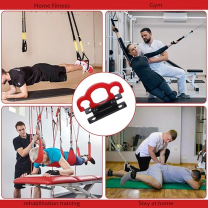 Resistance Band Wall Anchors,Workout Wall Mount Anchor,Band Wall Mounts Gym Anchor,Band Hooks, Space-Saving Wall-Mounted Clip for Home Gym Workouts,for Strength Training,Fitness,Physical Therapy